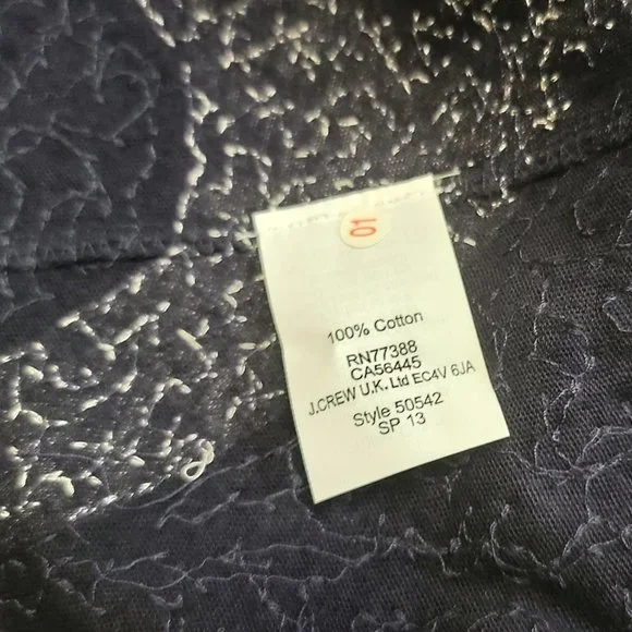 J. Crew Sequin Anchor Nautical Racerback Tank Top - Picture 13 of 14